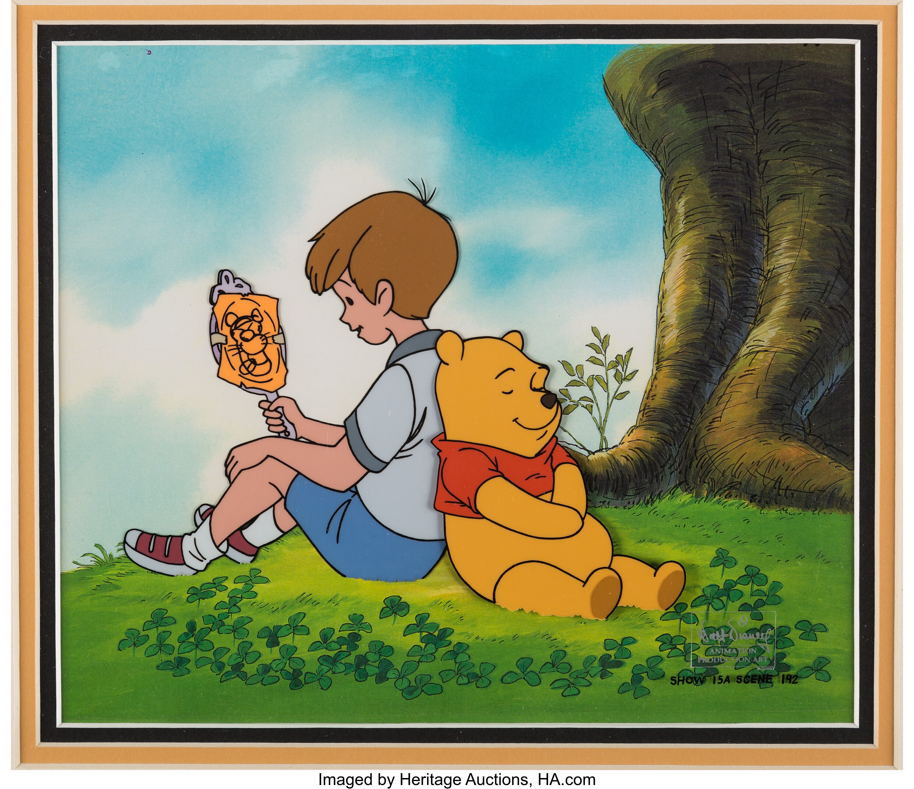 Collectibles Memorabilia Rabbit Christopher Robin 1991 Vintage Postcard Winnie The Pooh Disney 
