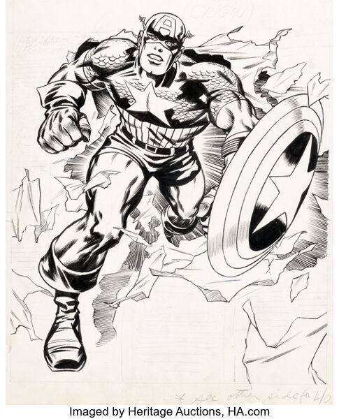 captain america comic cover gallery