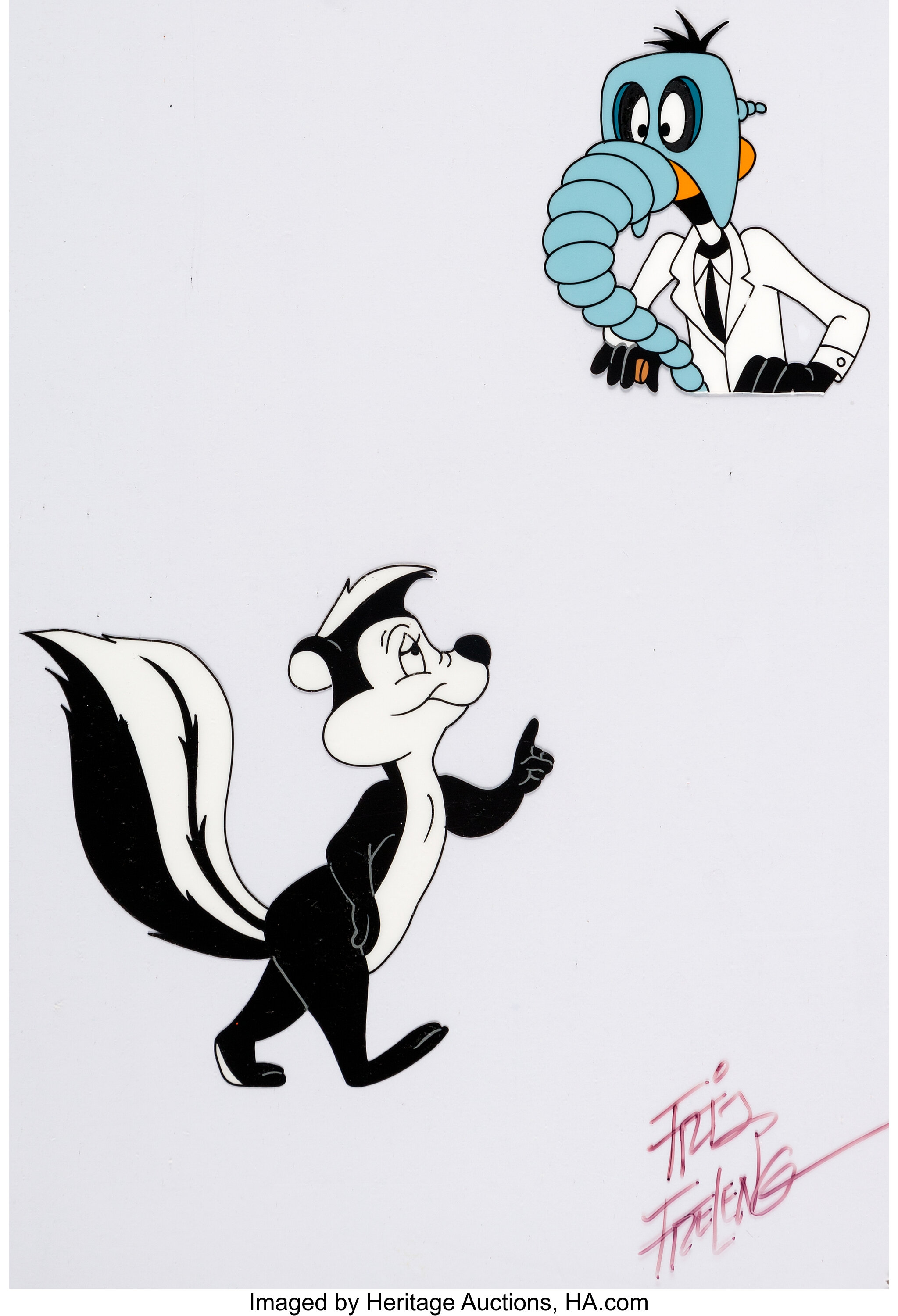 Daffy Duck S Fantastic Island Pepe Le Pew And Daffy Duck Production Lot Heritage Auctions