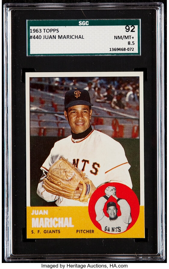 Juan Marichal / Collection of 20 Baseball Cards - All Different at