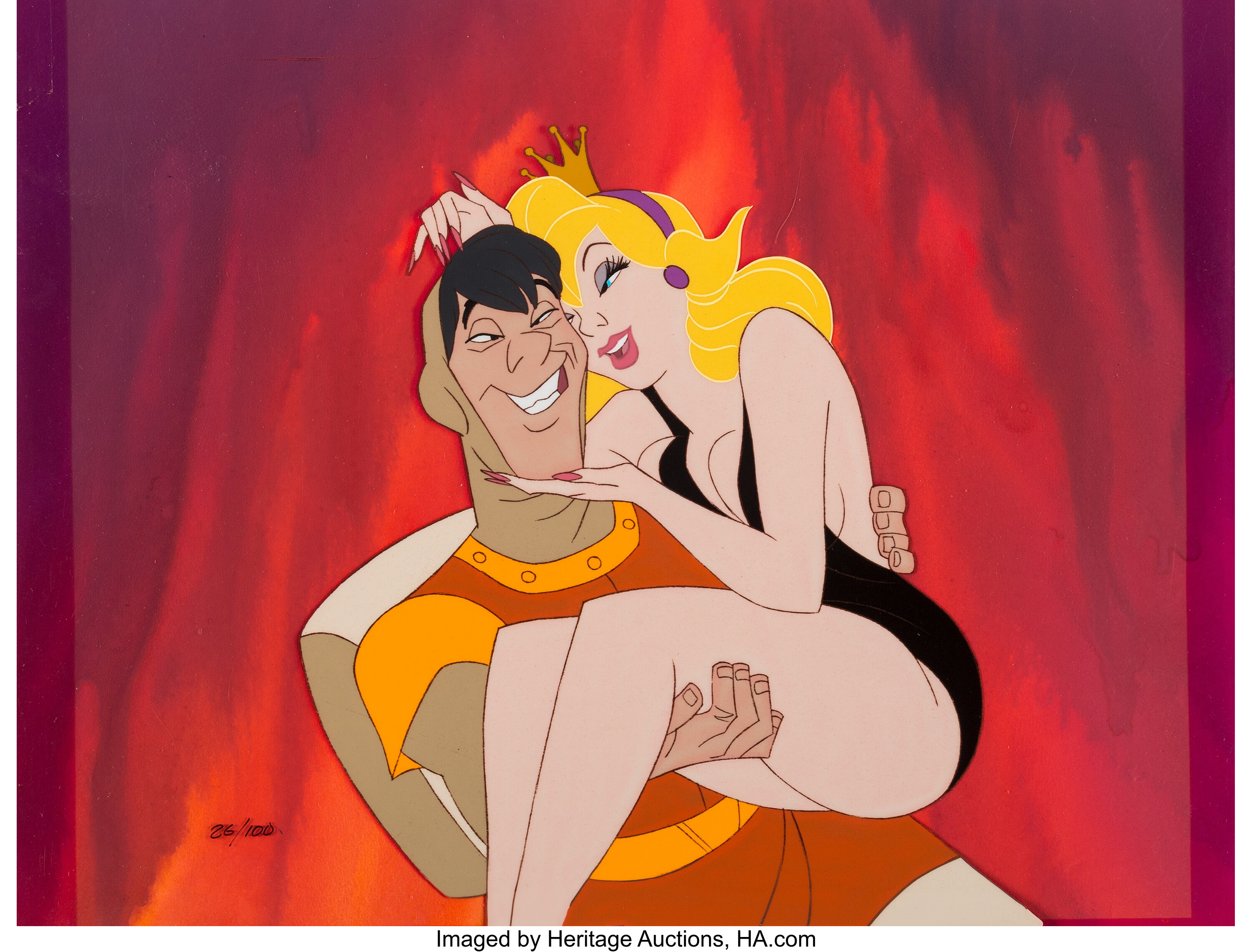 Dragon S Lair Dirk The Daring And Princess Daphne Limited Edition Lot Heritage Auctions