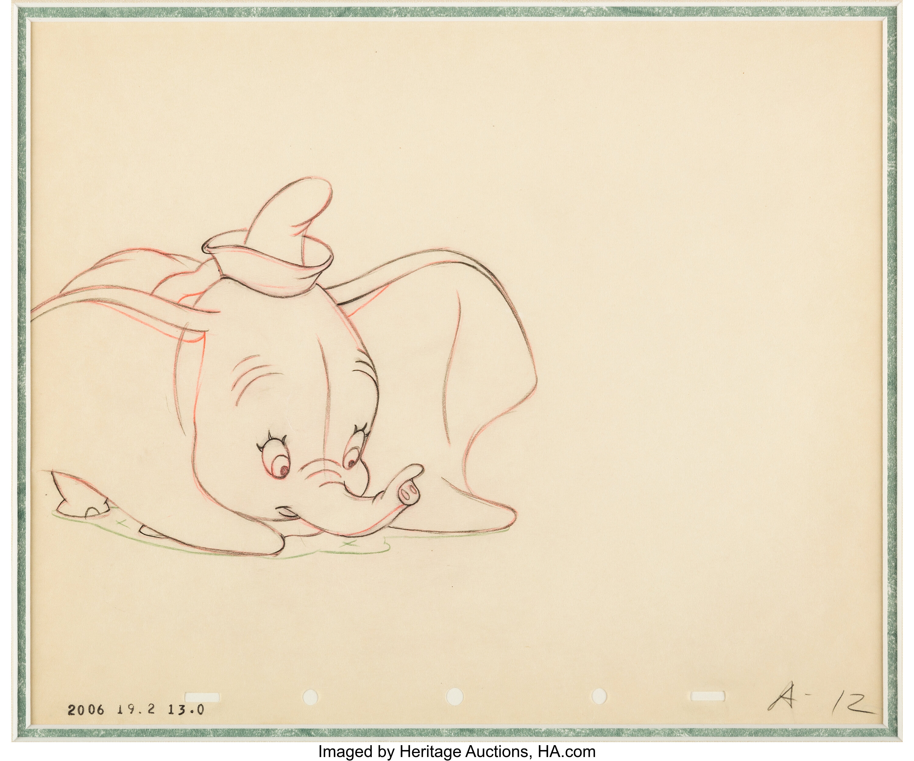 Original Walt Disney Sketches Walt disney original, signed art