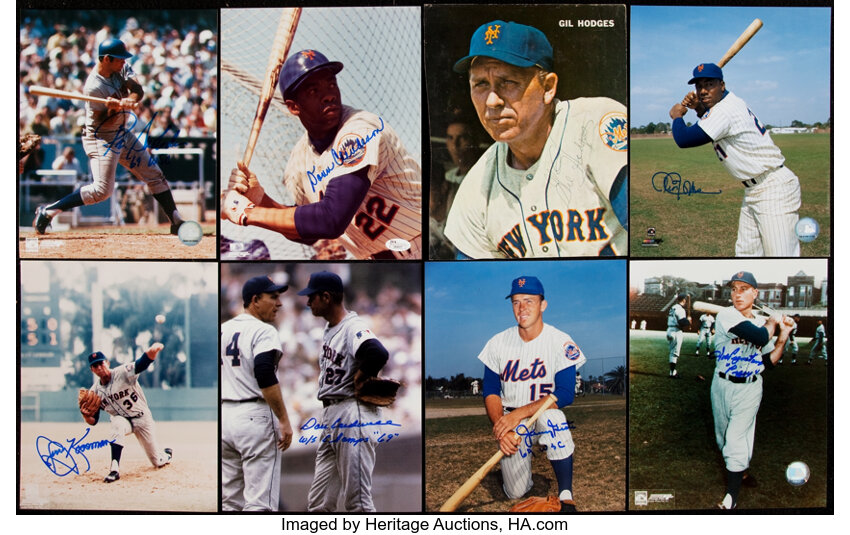 1969 New York Mets - World Series Champions - Signed Photograph Lot, Lot  #43194