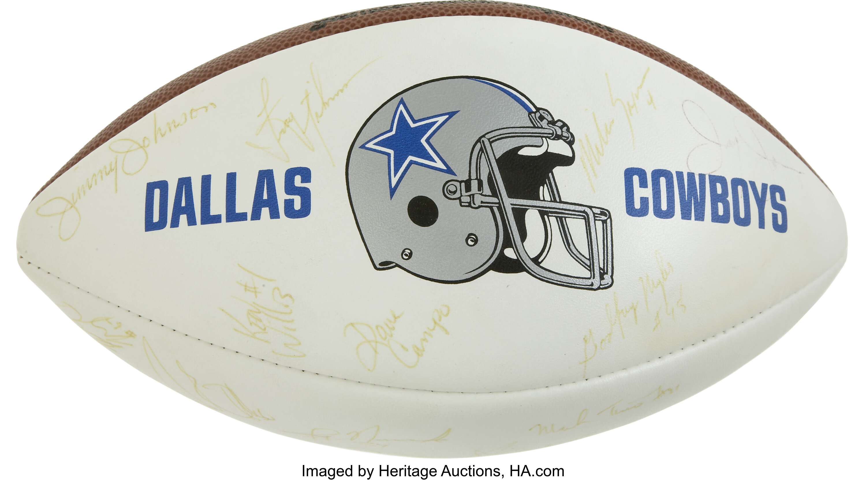 Dallas Cowboys Super Bowl Hat XXVII/27 Signed Autographed Jerry Jones