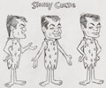 The Flintstones Stoney Curtis Character Design Model Sheet Original ...