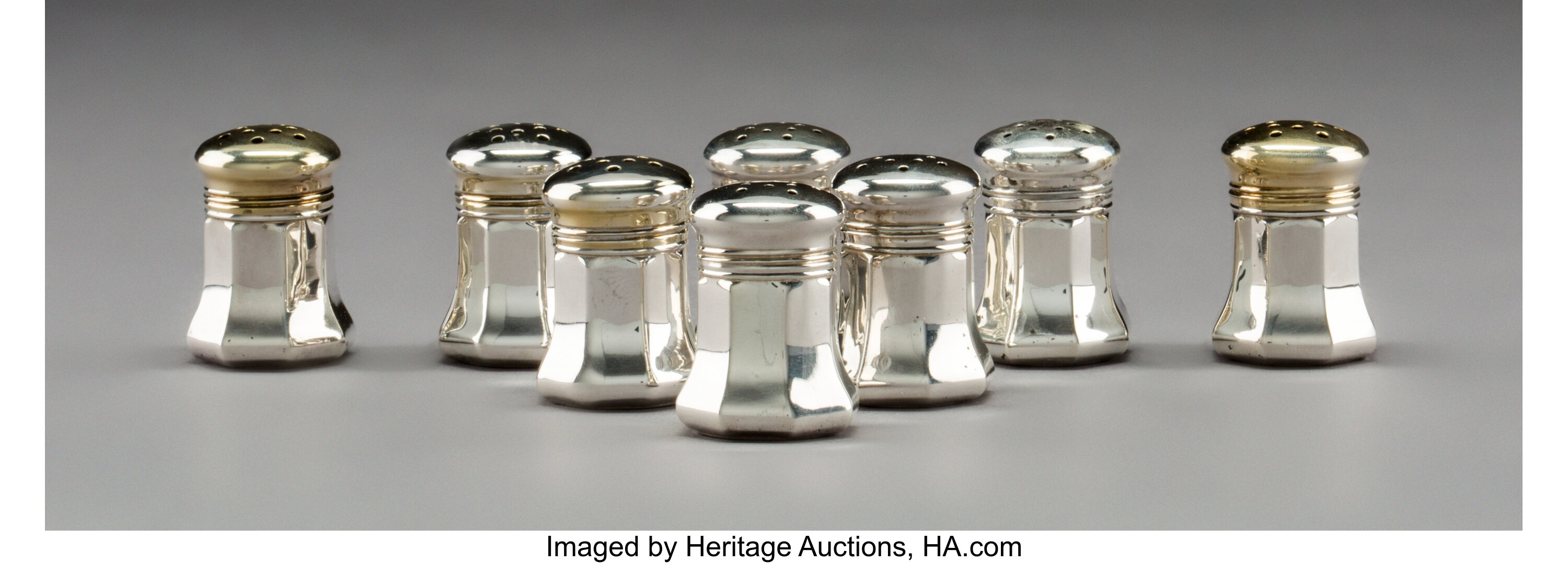 Heritage Silver Salt & Pepper Shakers