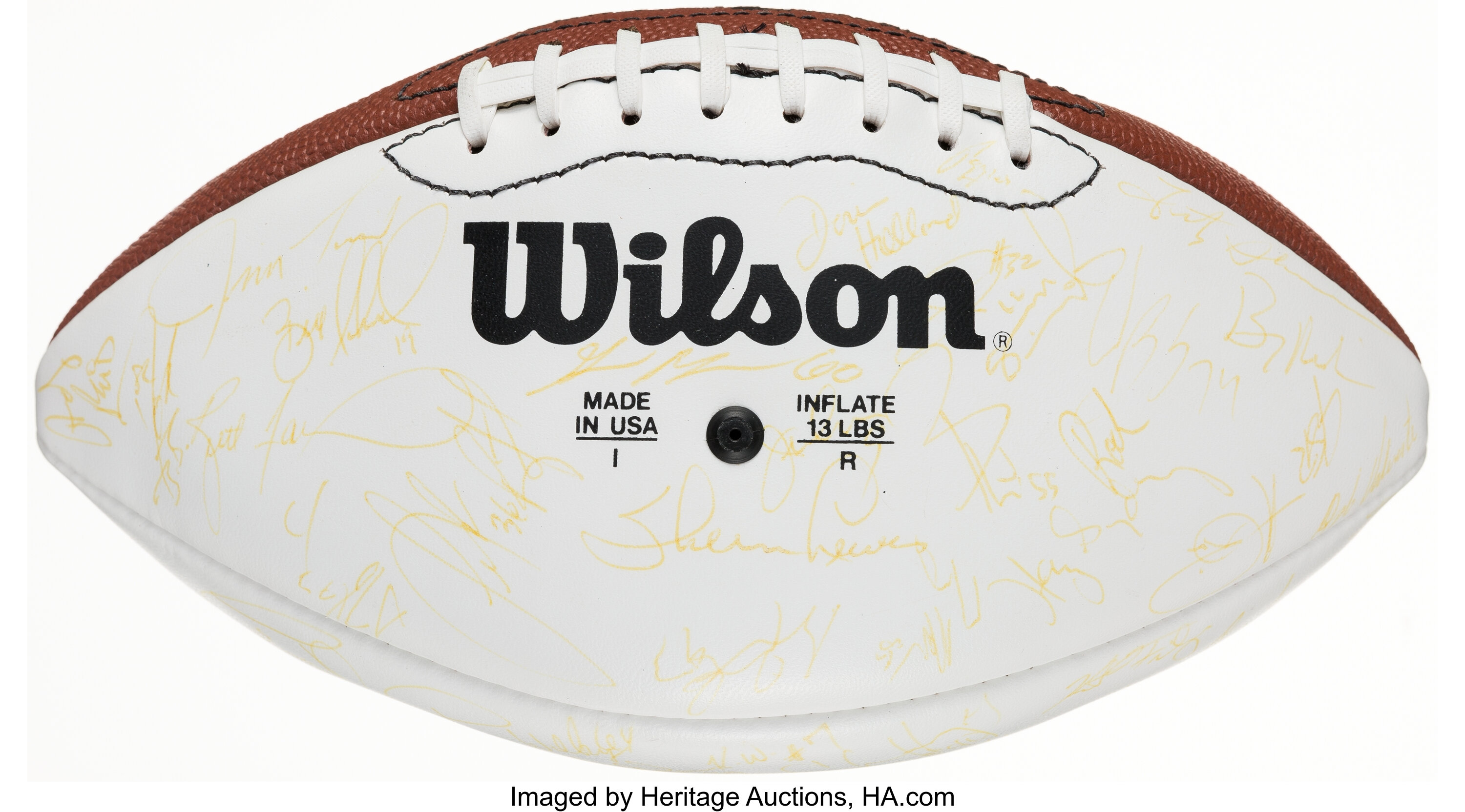 Lot Detail - 1965 NFL Champion Green Bay Packers Team Signed