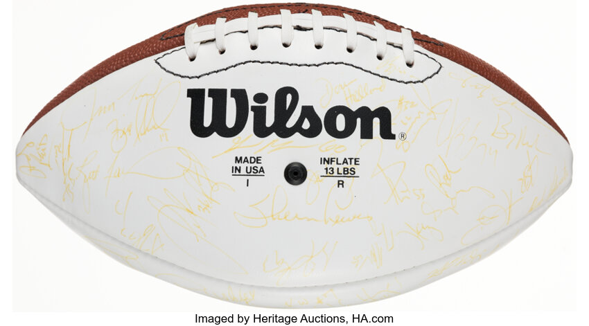 Brett Favre Autographed Wilson Football Green Bay Packers