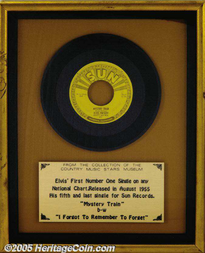 I Forgot to Remember to Forget” … Elvis Presley's First #1 Record