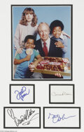 1984 Diff'rent Strokes Cast Signed 8x10 Photo Gary 