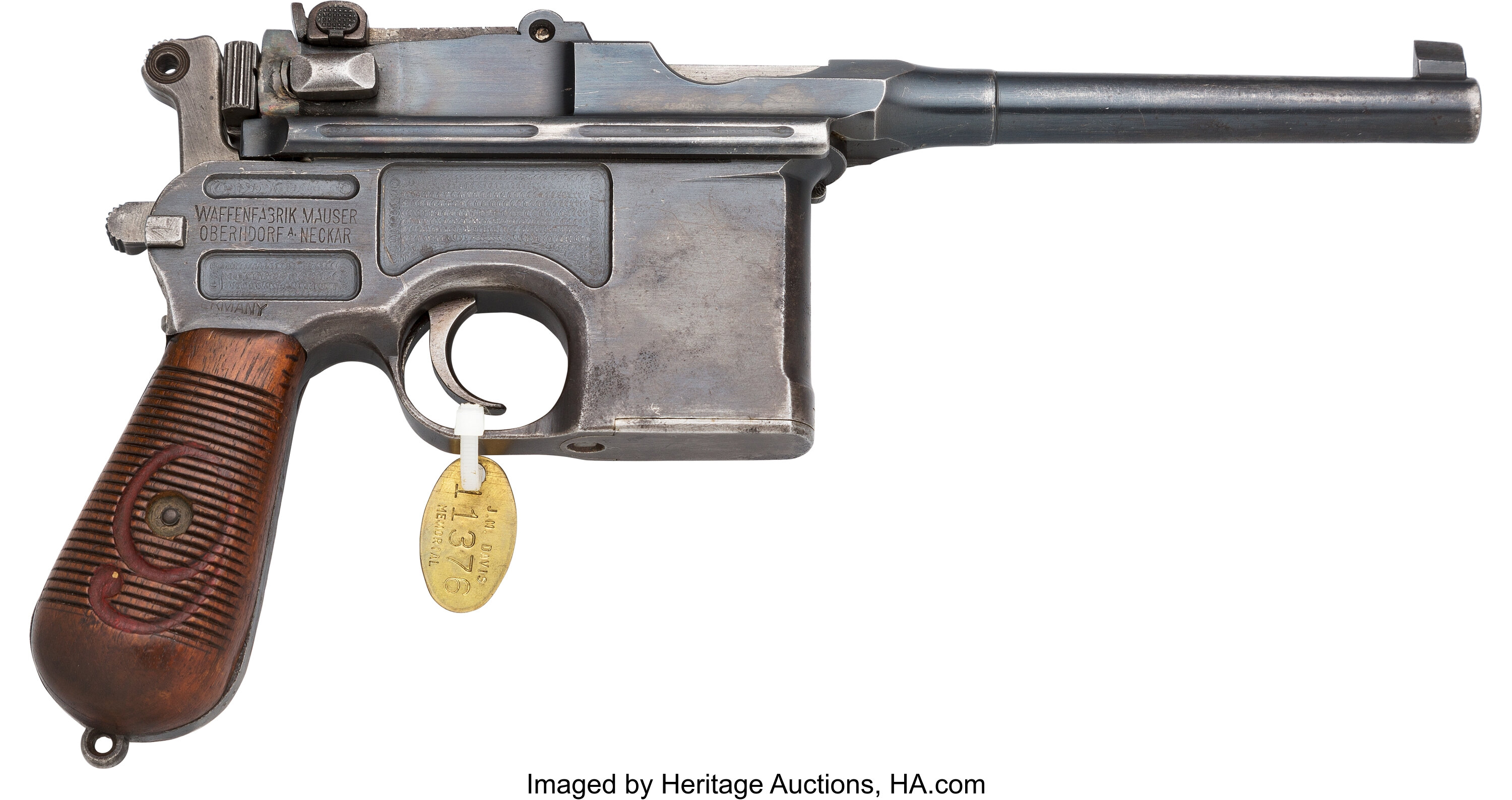 Mauser Model 96 Red Nine Semi-Automatic Pistol.... Handguns | Lot ...