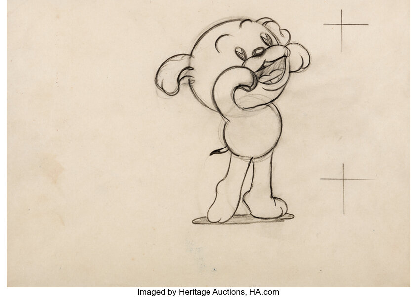 The Swing School Pudgy Animation Drawing Max Fleischer