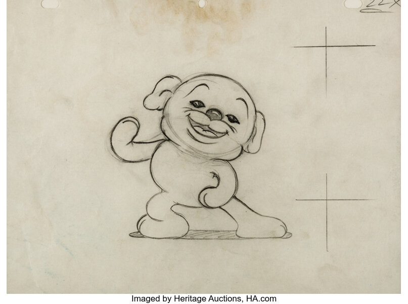 The Swing School Pudgy Animation Drawing Max Fleischer