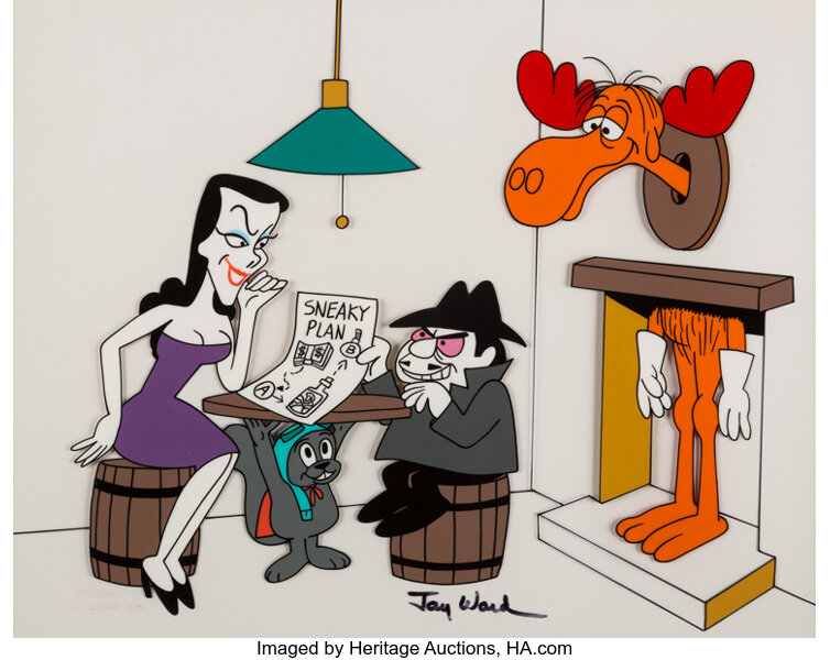 Natasha rocky deals and bullwinkle