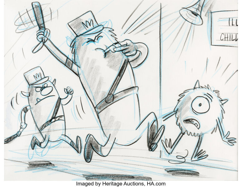 pixar animation storyboard