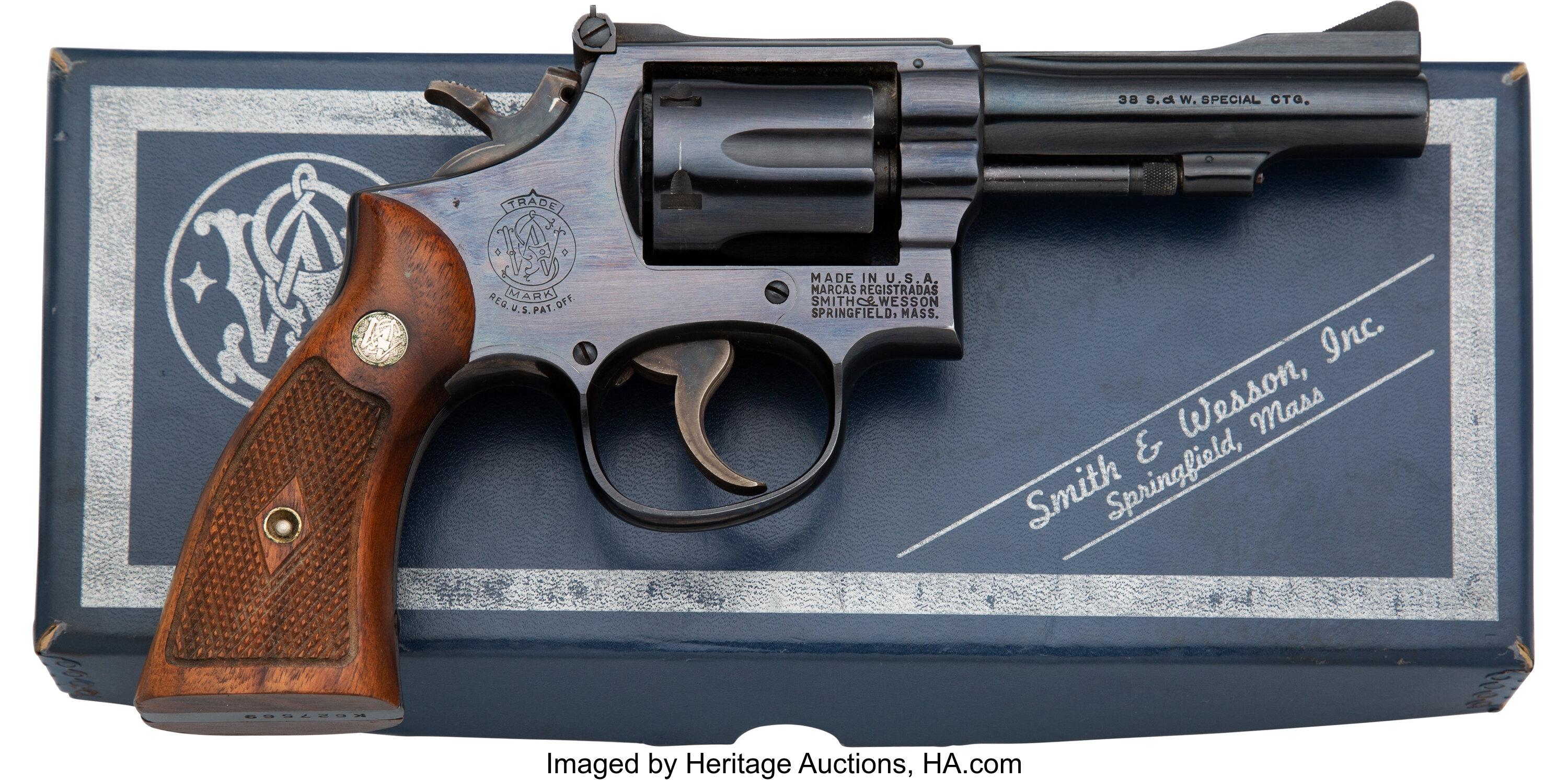 Boxed Smith Wesson Model 15 2 Double Action Revolver Handguns Lot Heritage Auctions