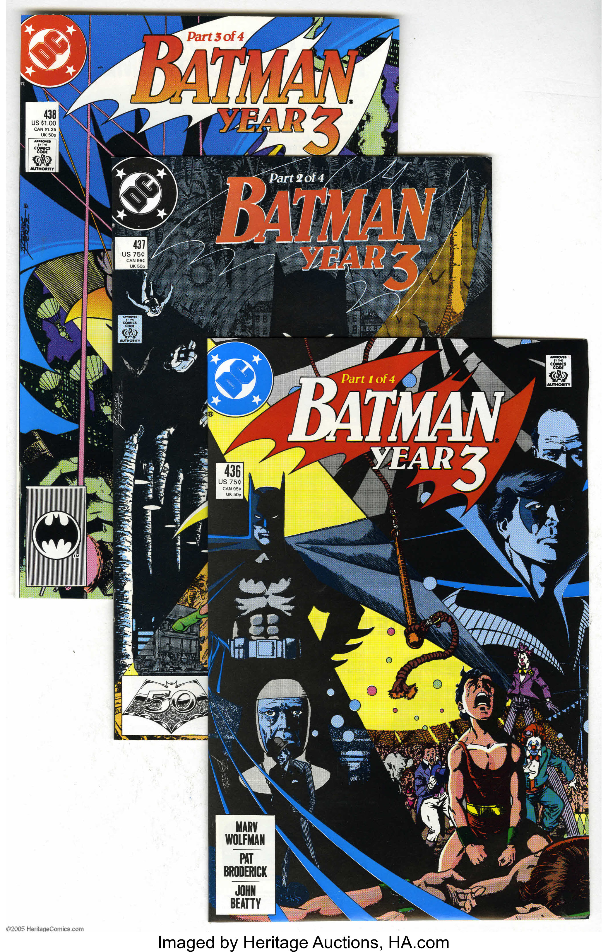 Batman #436-443, 457, 493, and Annual #13 Group (DC, 1989-93) | Lot #16380  | Heritage Auctions