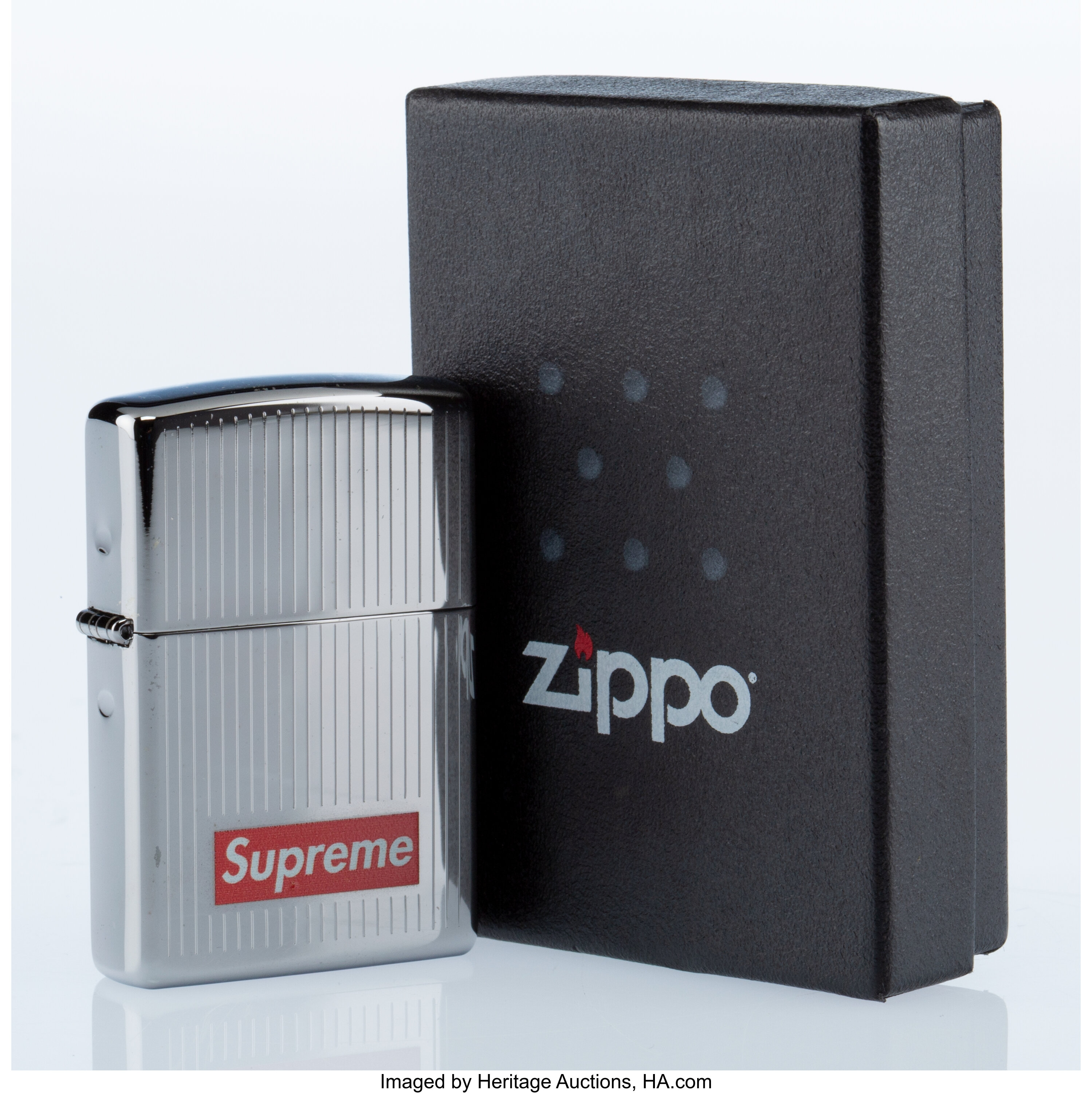 Supreme Chain Zippo Lighter - Silver