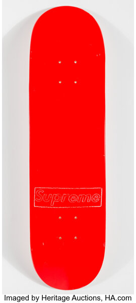 Supreme - Bling Box Logo Skateboard Deck (Gold) – eluXive