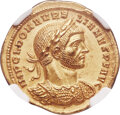 Ancients: Probus (AD 276-282). AV aureus (21mm, 6.33 gm, 12h). NGC