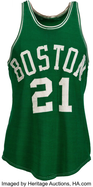 boston celtics pinstripe baseball jersey 🍀 available tomorrow