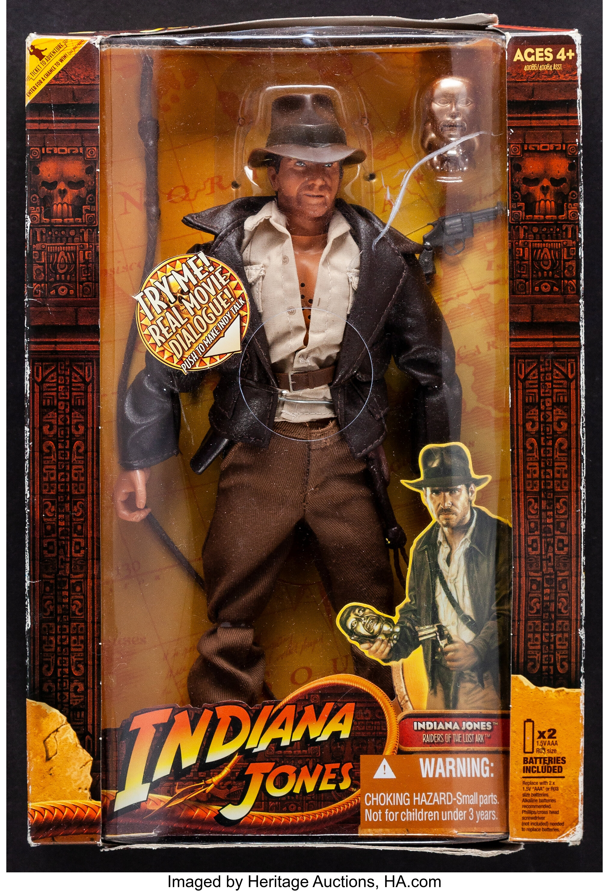 Indiana Jones Raiders of the Lost Ark Indy Action Figure Hasbro 2008 #40075  NRFP 