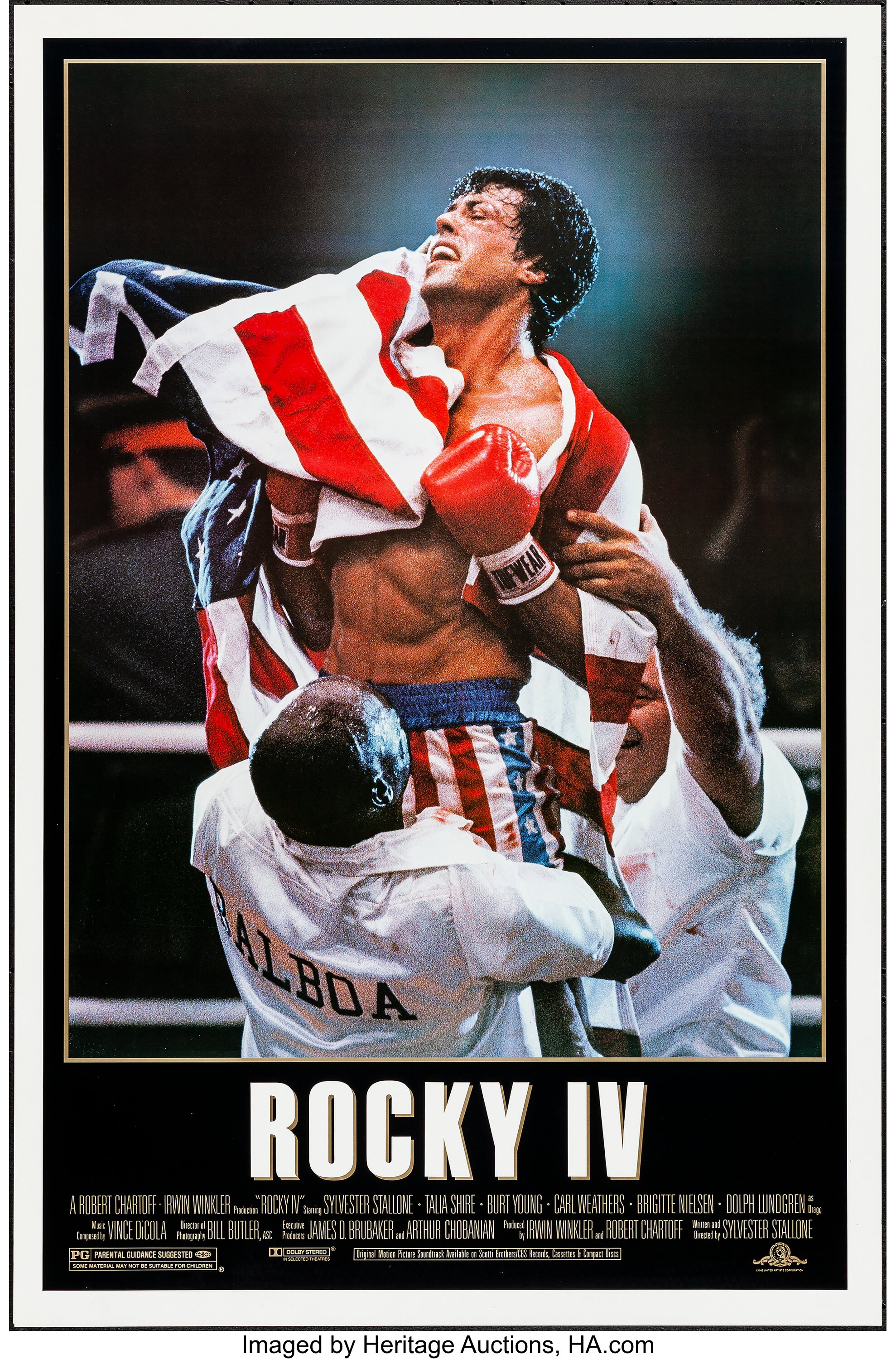 rocky 4 1985 poster