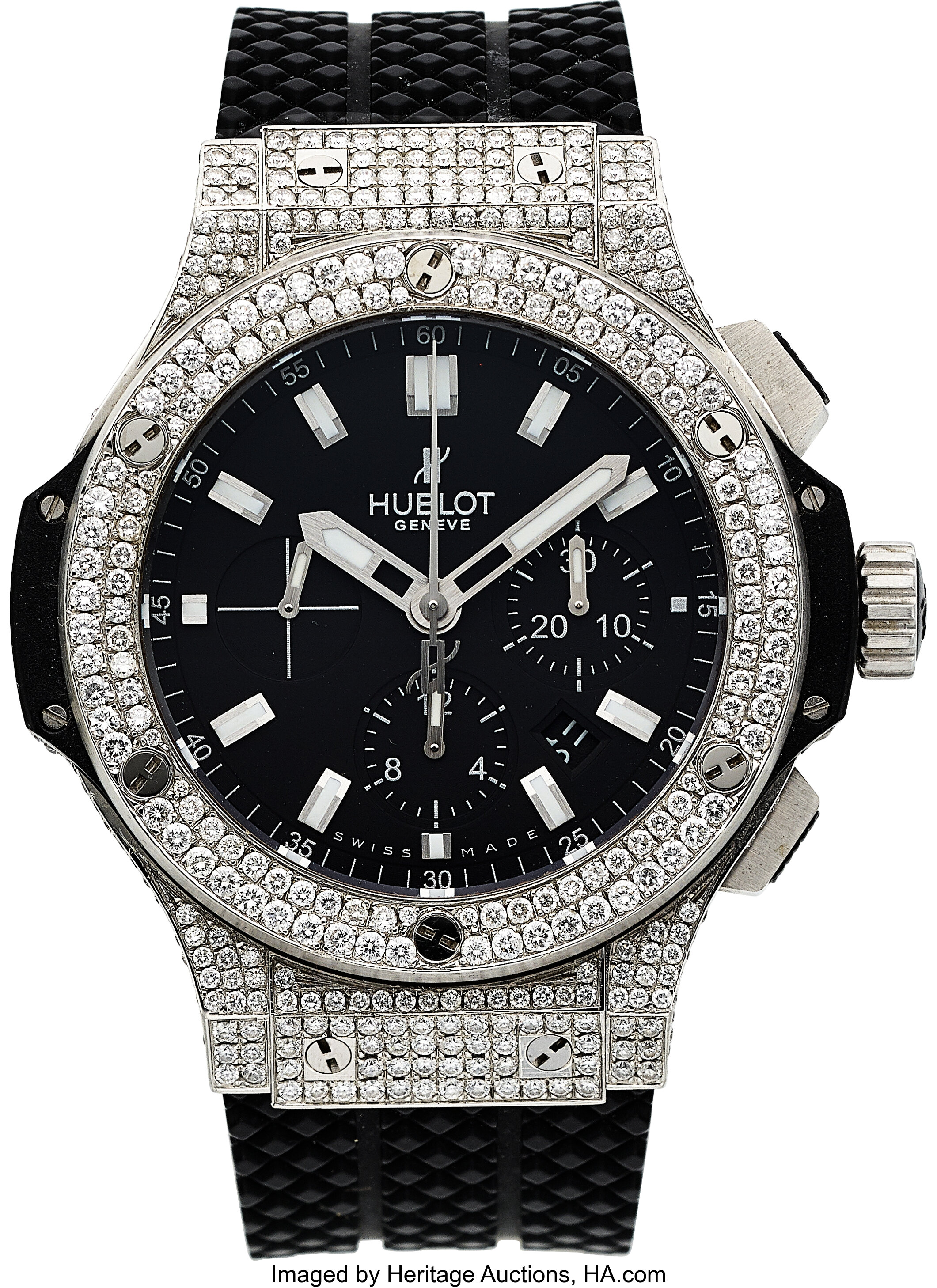 Hublot - Big Bang 44mm Evolution Stainless Steel Diamonds