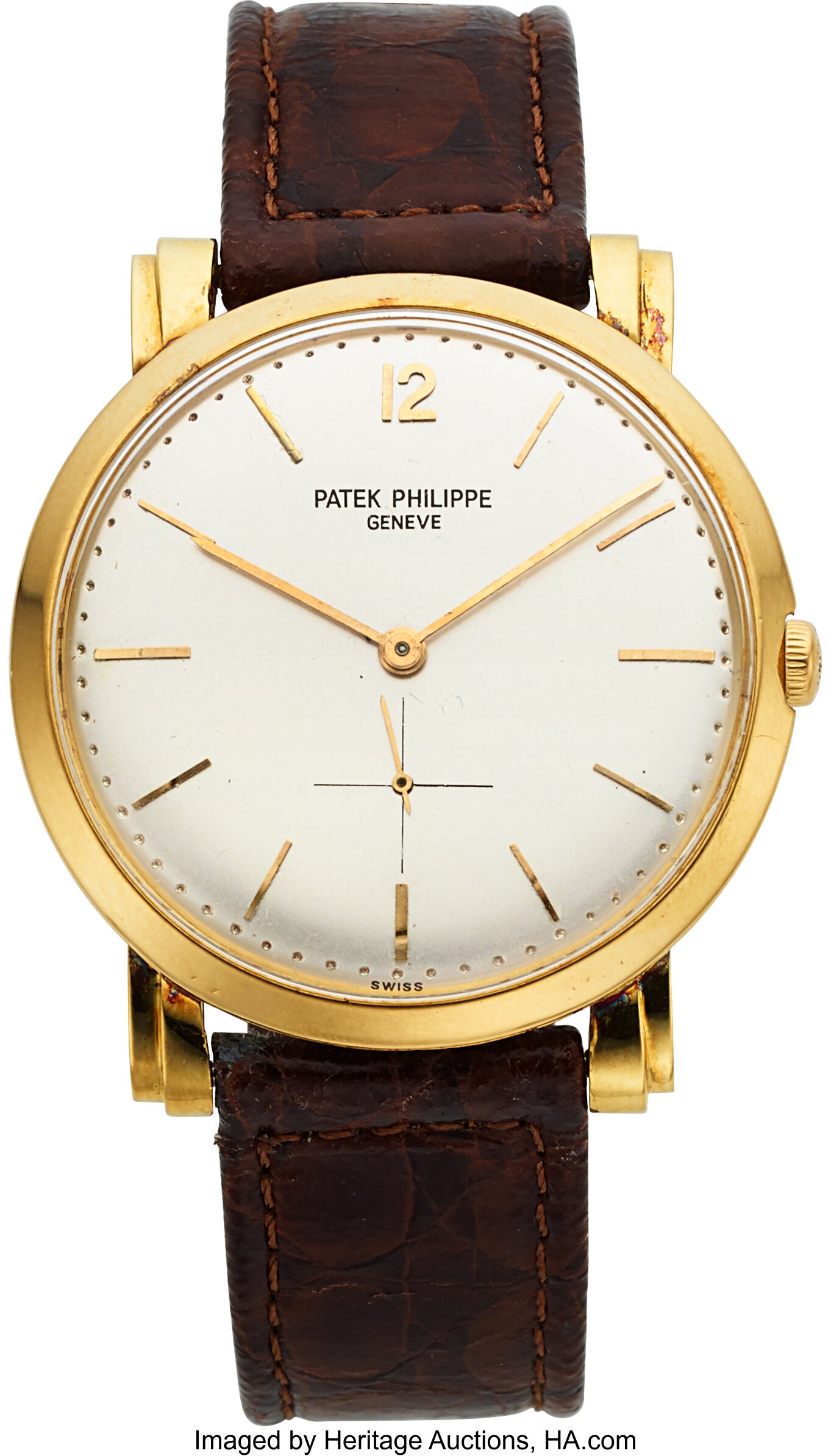 Patek Philippe Ref. 2572 Gent's Gold Wristwatch, circa 1958. ... | Lot ...