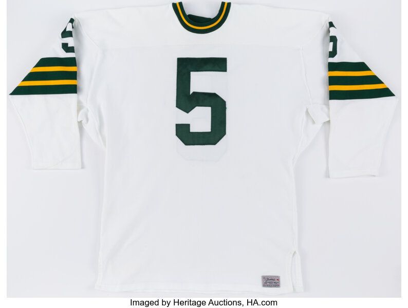 1970s Paul Hornung Green Bay Packers Replica Jersey. Football, Lot  #41212