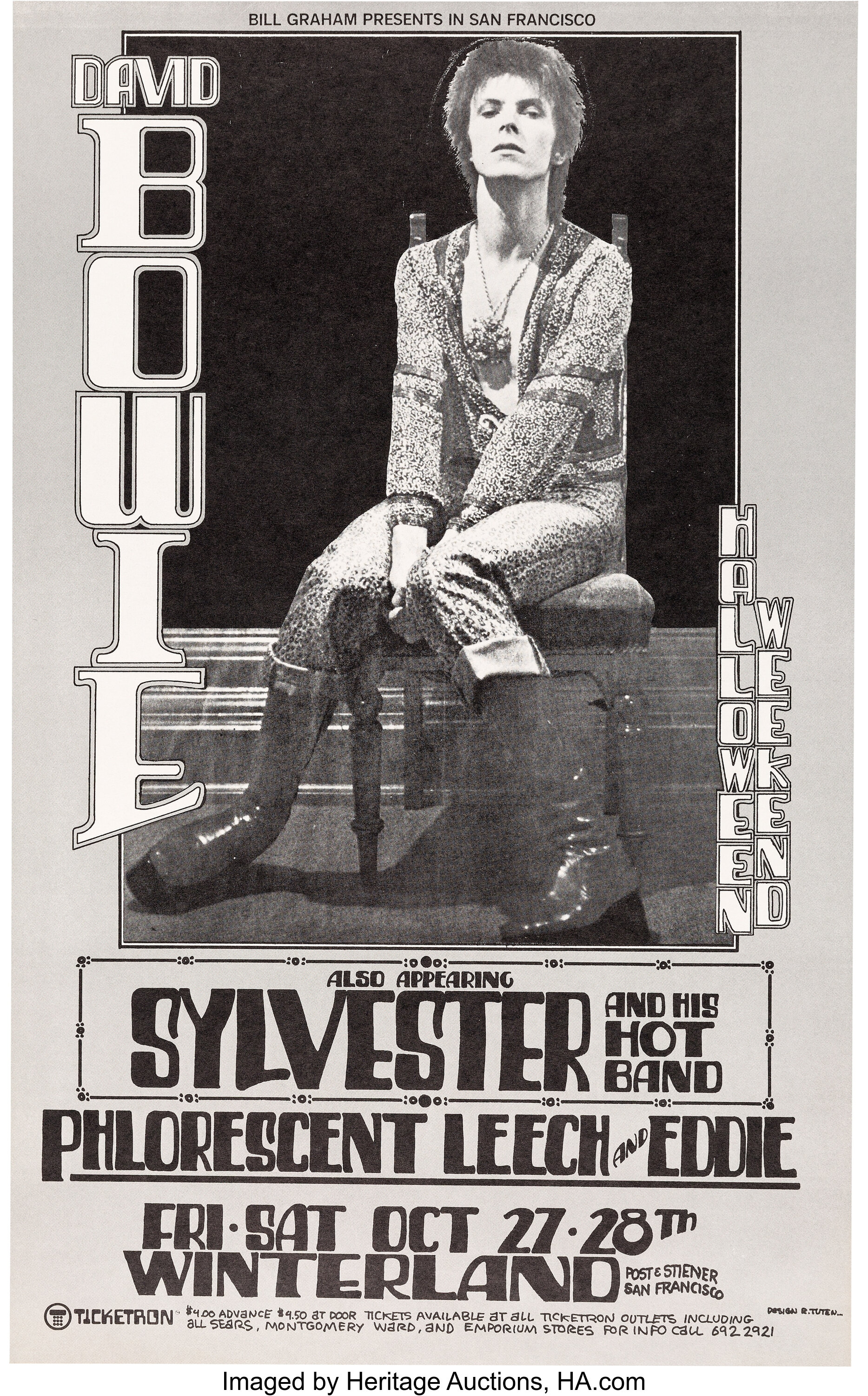 David Bowie Exhibition Poster