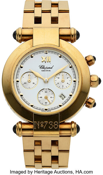 Chopard Imperiale Chronograph 18K Yellow Gold Case and Bracelet