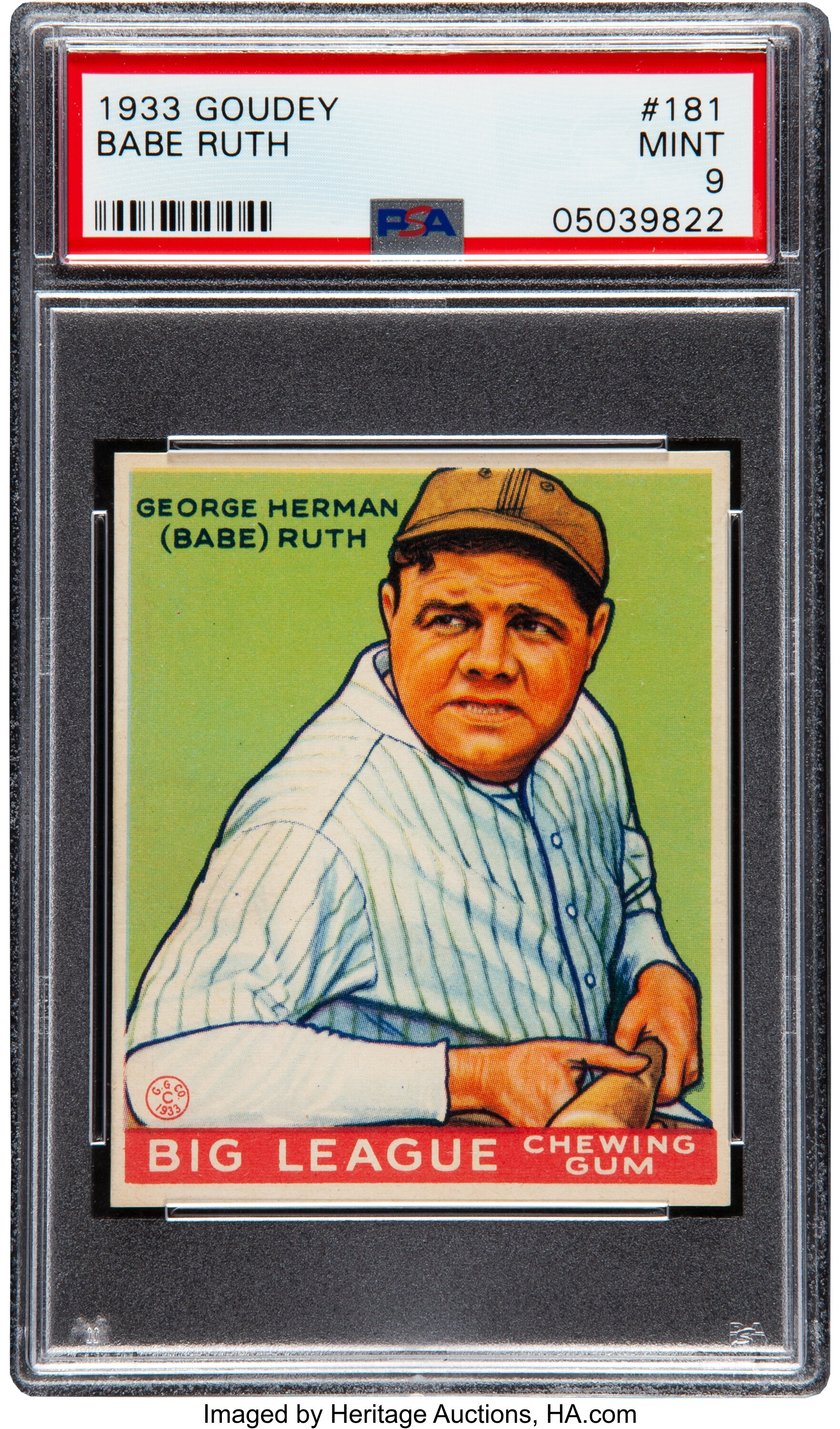 babe ruth baseball card swindle