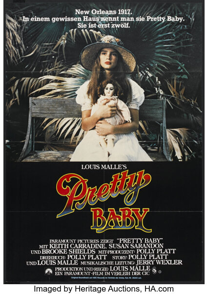 Pretty Baby Paramount 1978 German A1 23 X 33 Drama Lot 26273 Heritage Auctions