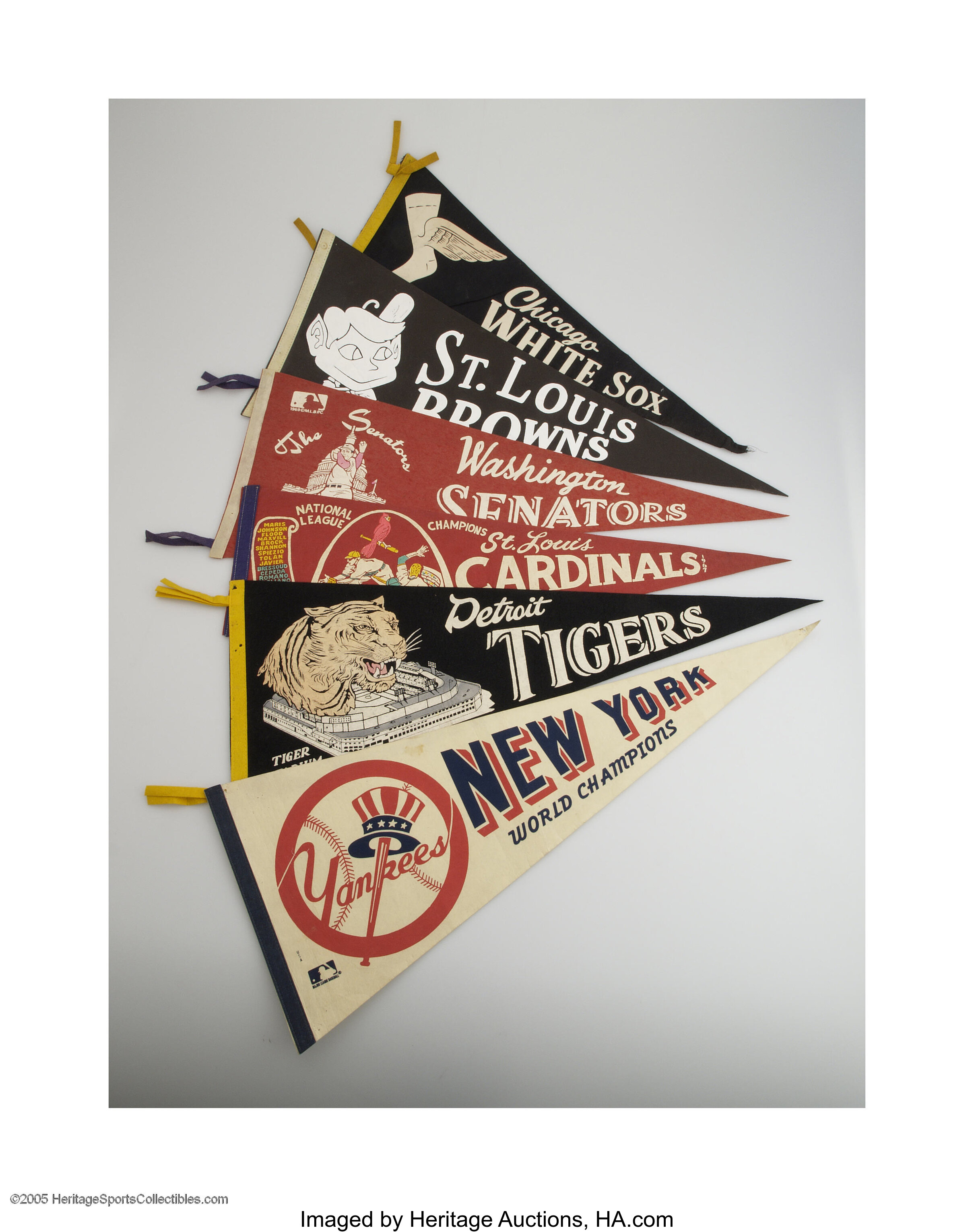 Sold at Auction: New York Yankees Vintage Pennant