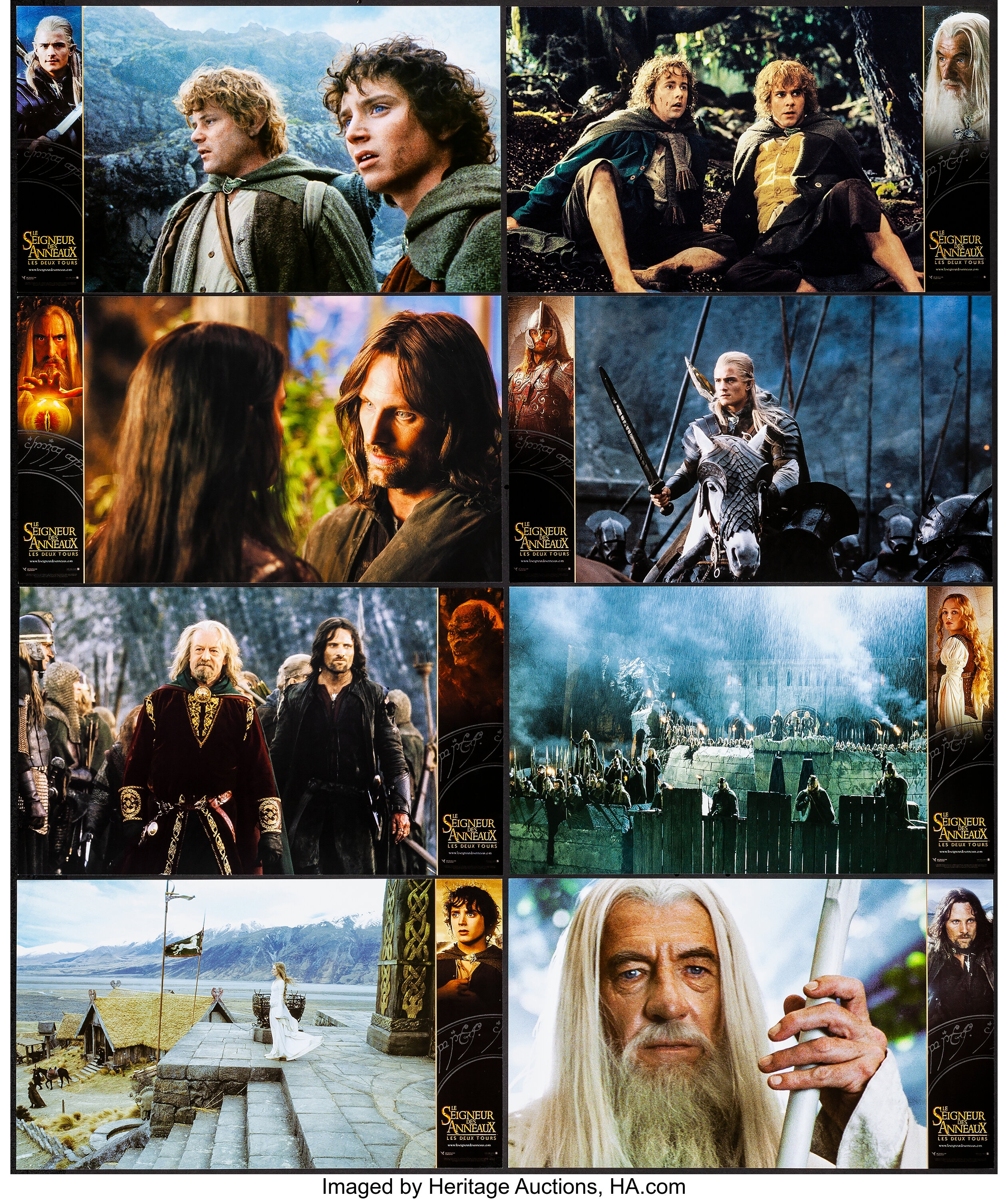 The Lord of the Rings: The Two Towers Movie Poster 2002 1 Sheet