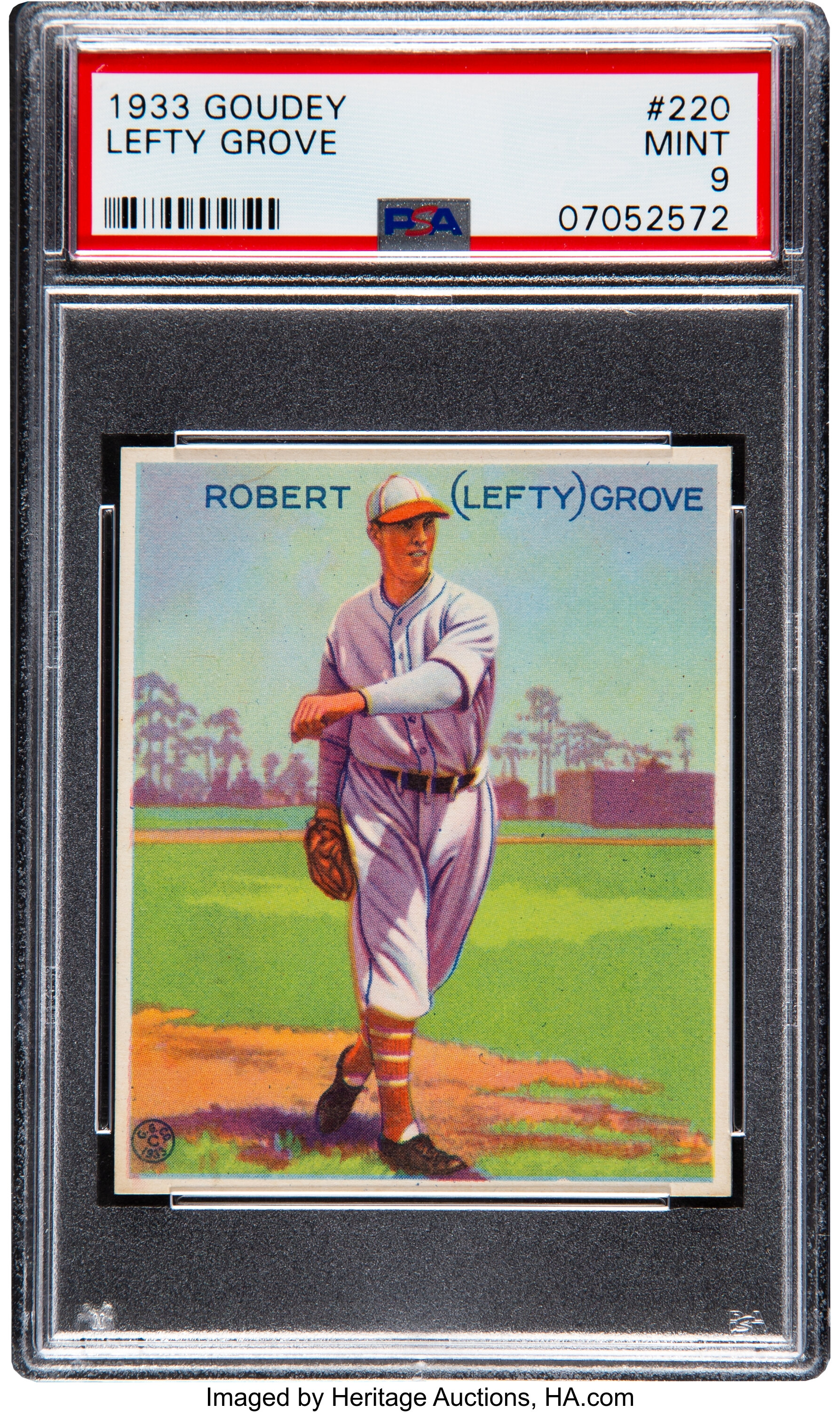 Lefty Grove Autograph Memorabilia for Sale | Value Guide | Heritage ...