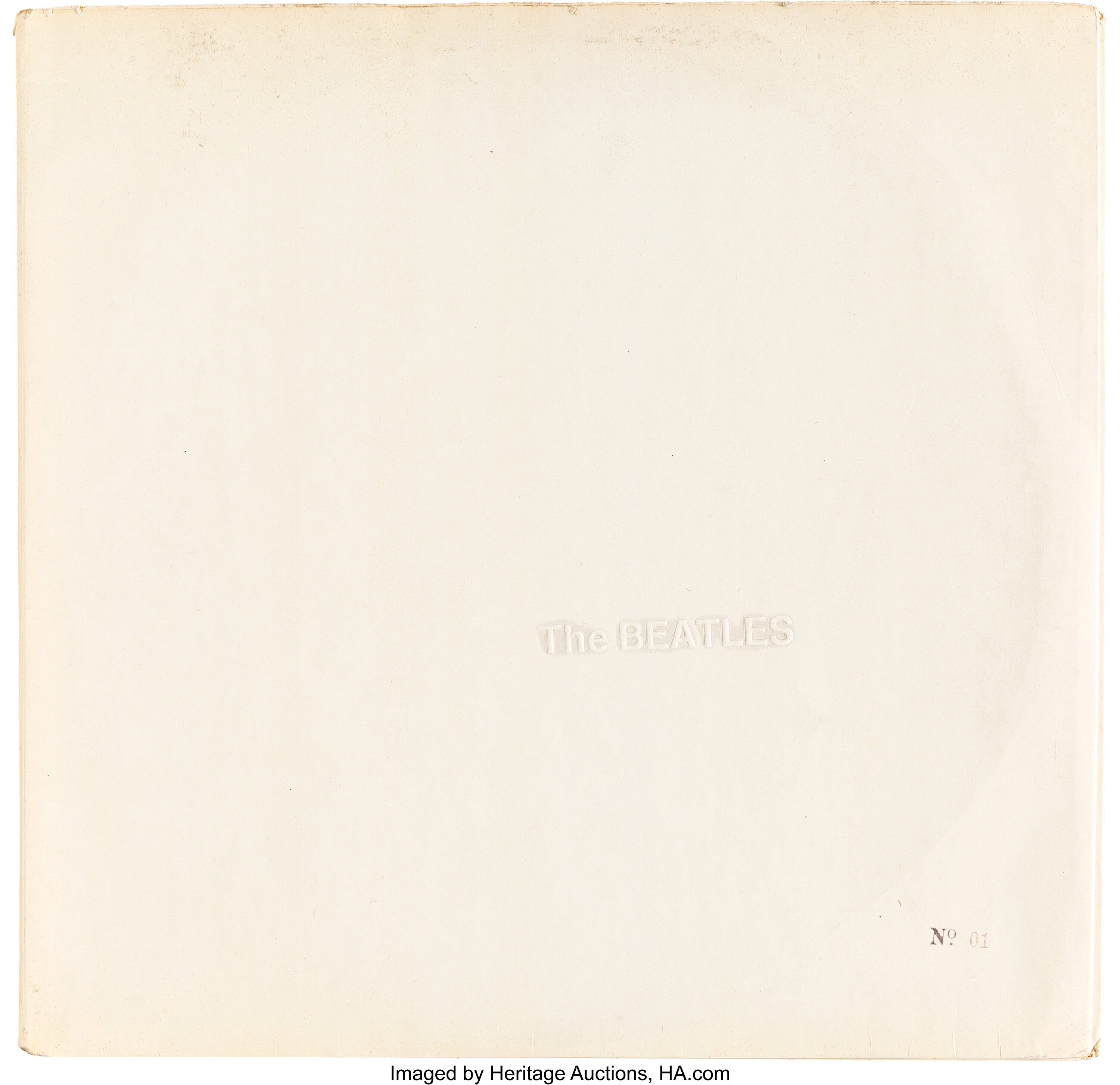 The Beatles White Album") LP UK Pressing (Apple | Lot #89416 | Auctions