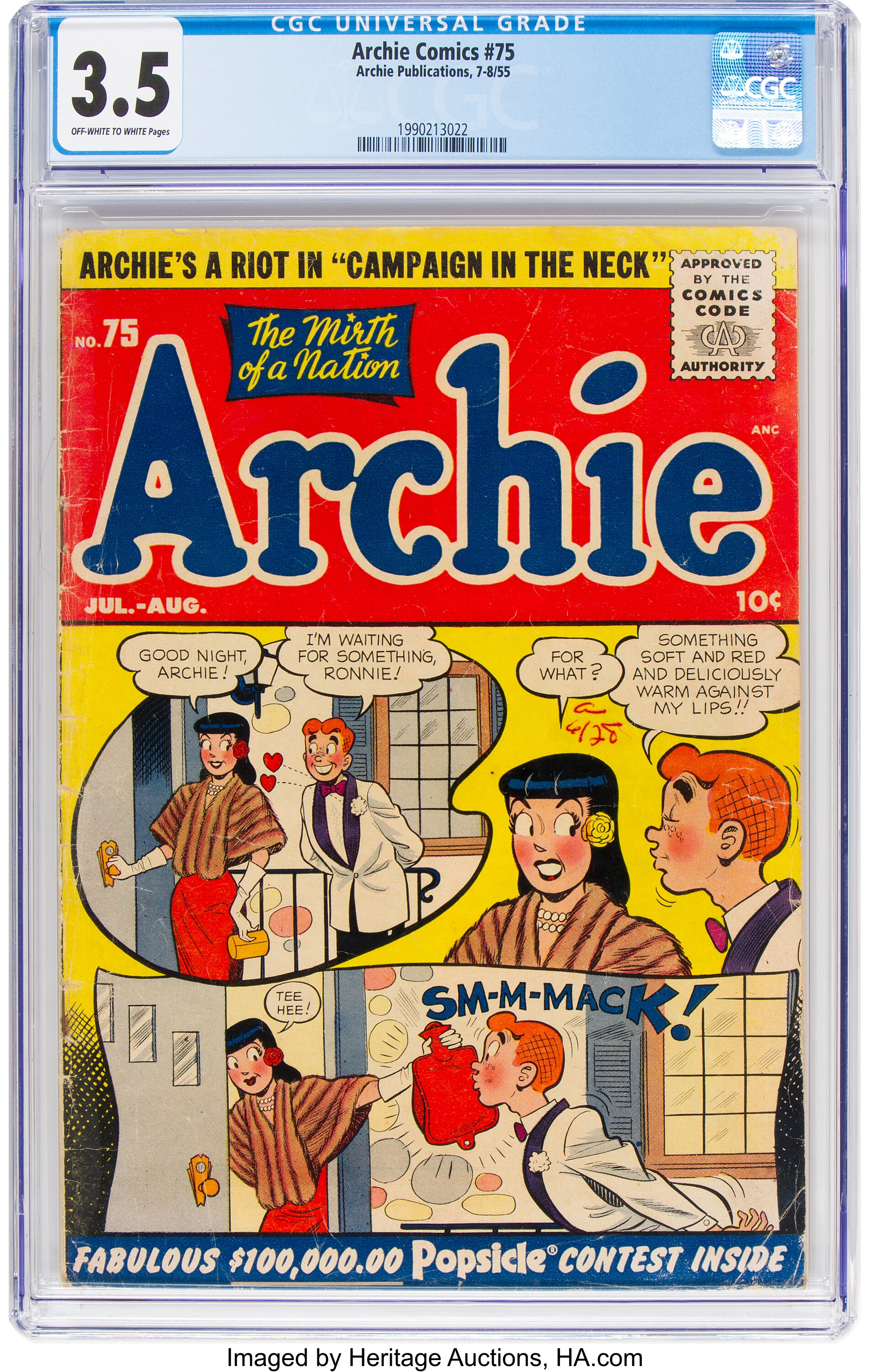 How Much Is Archie Comics #75 Worth? Browse Comic Prices | Heritage ...