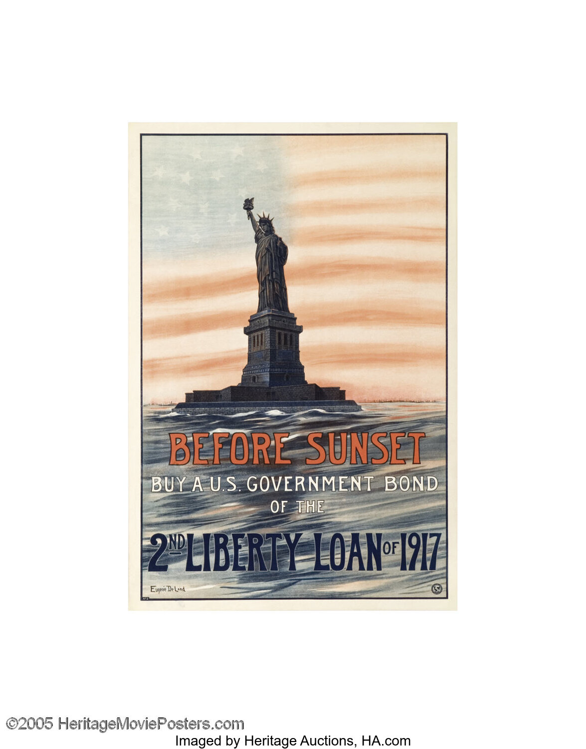 Before Sunset Sackett Wilhelms Corp Ny 1917 Vintage Lot 28115 Heritage Auctions