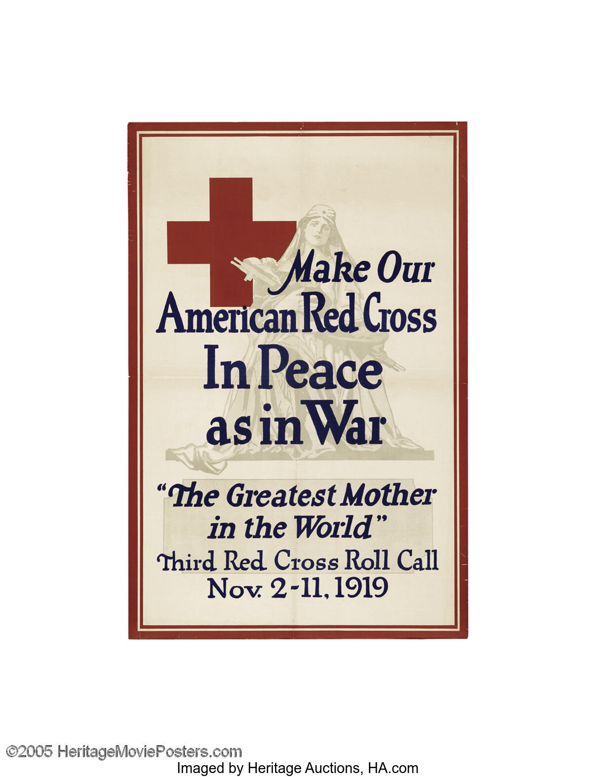 The Greatest Mother of the World by Alonzo Earl Foringer and American Red  Cross