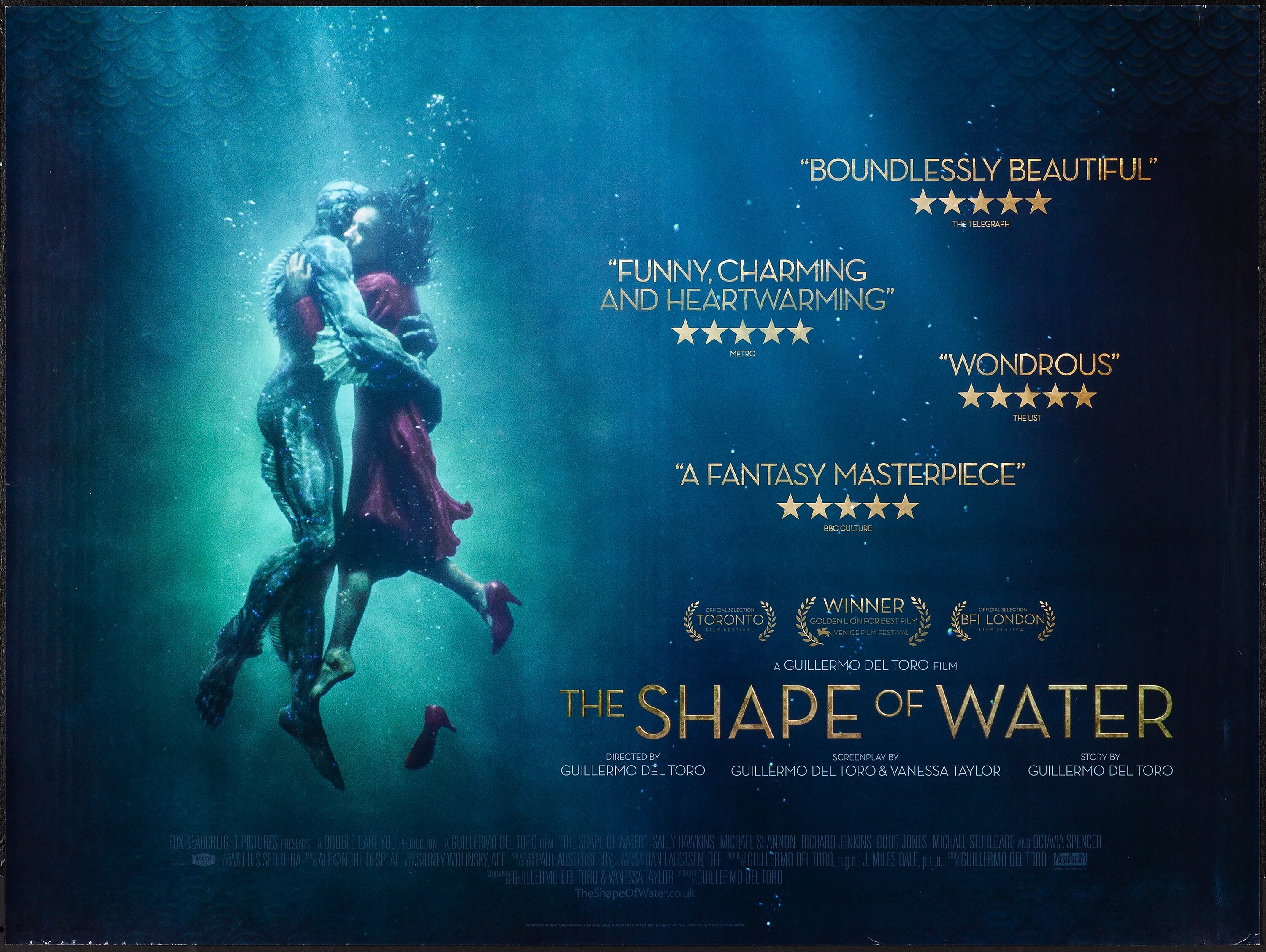 The Shape of Water (20th Century Fox, 2017) Rolled, Very Fine. | Lot #55340  | Heritage Auctions