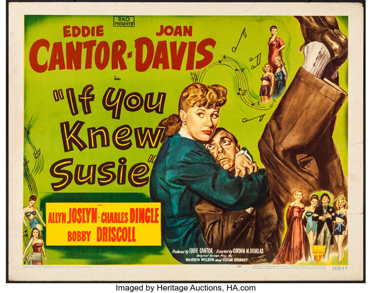 If You Knew Susie Rko 1948rolled Fine Half Sheets 2 - 