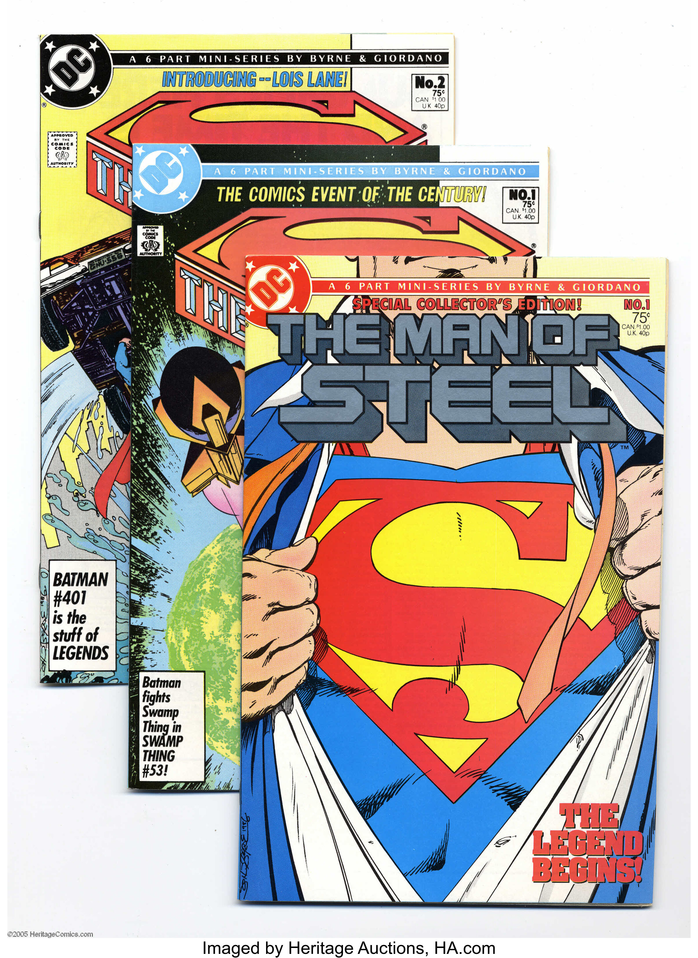 The Man of Steel (Comic) 1986, No. 2 (Introducing Lois Lane)