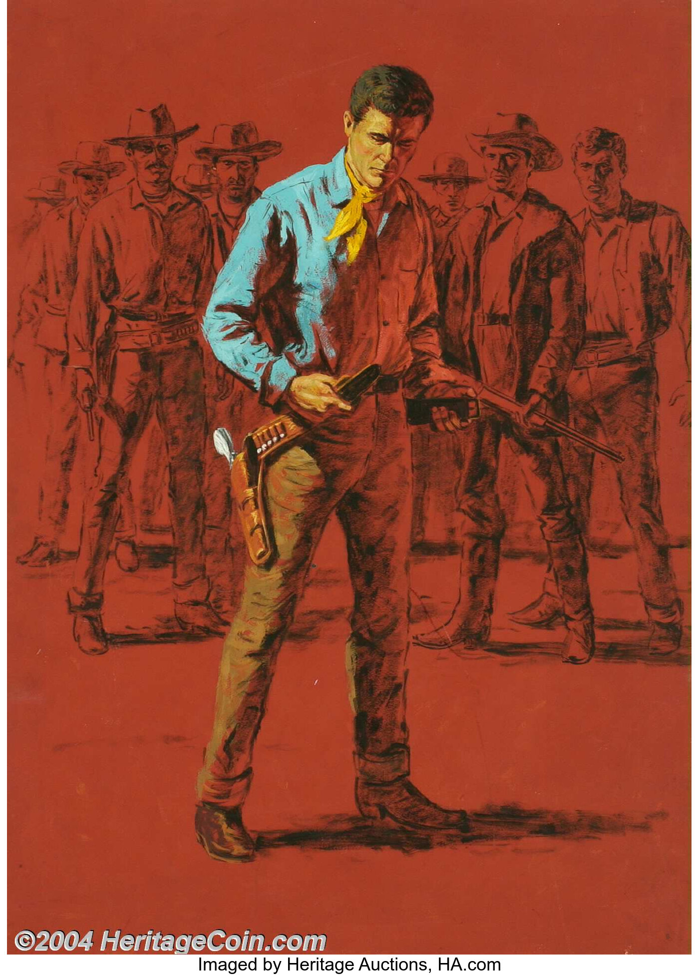 Stan Galli - Attributed - Original Paperback Art (1965-1970