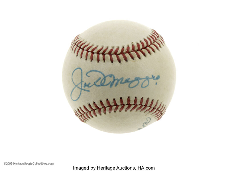 Vintage Autographed Baseball Of Ted Williams Auction