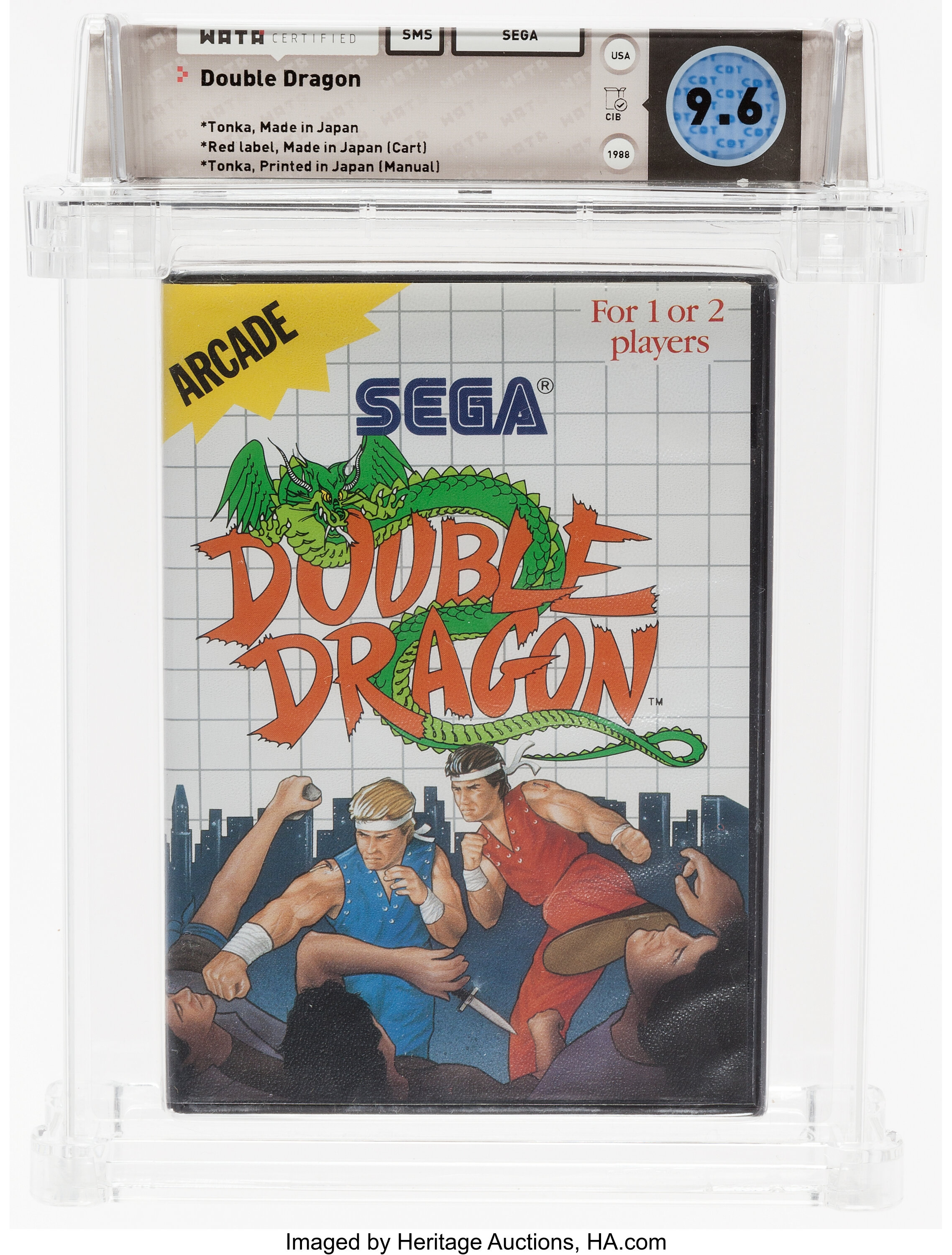 Double Dragon - Technos (Video Game, 1987) - Japan