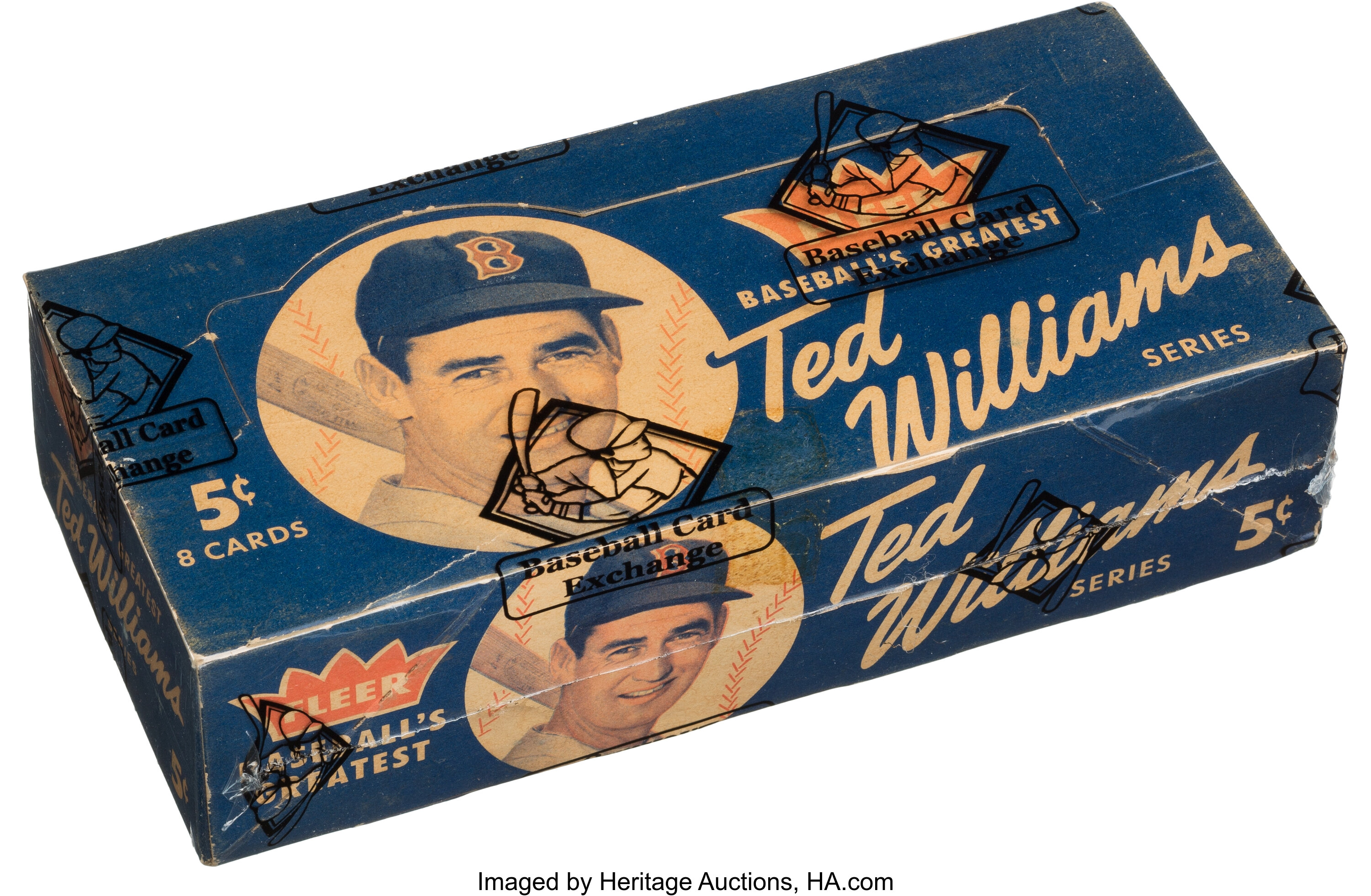 1959 Fleer Ted Williams Baseball Com w/o card #68 - Ted Signs for 1959 3.5  - VG+