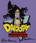 Droopy, Master Detective Signed Publicity Cel (Hanna-Barbera, | Lot ...