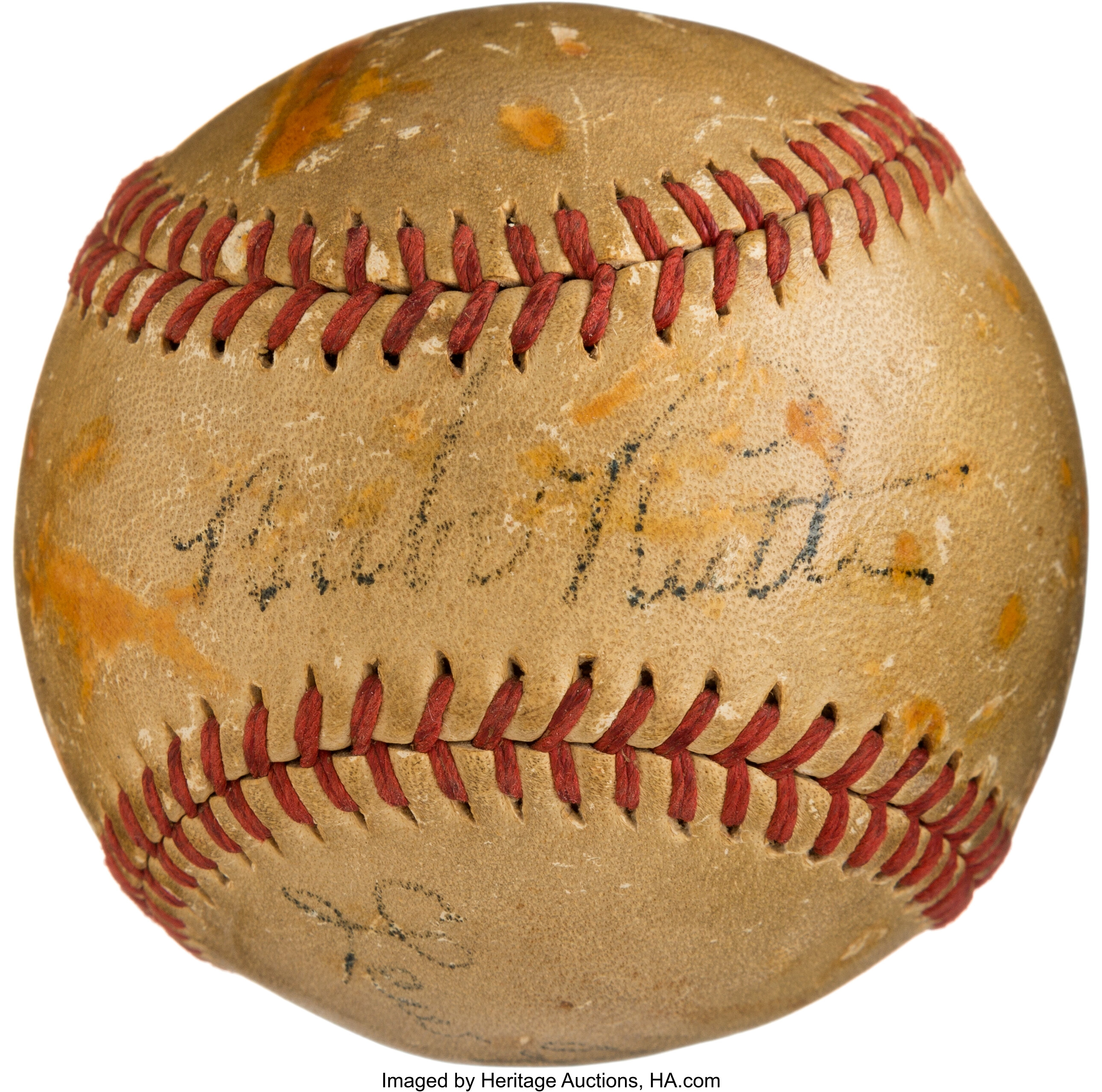 Babe Ruth Replica 1940's Autographed Baseball NEW DESIGN 